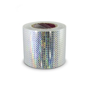 Cinta Holográfica Autoadhesiva, Cinta Decorativa Reflectante Arcoíris para Envolver Regalos, Manualidades, Etiquetado, Sellado de Seguridad - Product Image 2