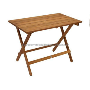 Toptan yüksek kaliteli açık Adirondack taşınabilir katlanır yan ahşap masa tanrı Grace yurtdışı tarafından hindistan'dan üretilmiştir - Product Image 3
