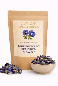 Colorant alimentaire bleu naturel, extrait de poudre de fleur de pois papillon séchée, pour boissons, pâtisseries, mocktails et cocktails. - Product Image 4