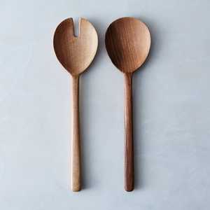 Juego de Cucharas de Madera Hechas a Mano, Utensilios de Cocina Rústicos Naturales, Duraderos y Artesanales para Uso Doméstico - Product Image 2
