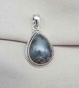 Pendentif en agate, argent sterling 925, bijoux en pierres précieuses naturelles faits à la main, fabricant en gros - Product Image 2