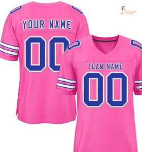 Uniforme de Fútbol Americano Personalizado Unisex, 180GSM, Poliéster, Impresión Digital, Parte Delantera Corta, para Jóvenes, Práctica, Partido, Rendimiento - Product Image 1