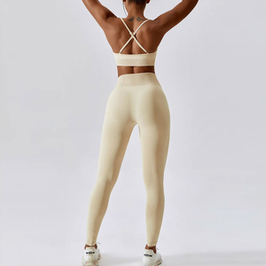 Ropa de Yoga al por Mayor para Mujer, Ropa Deportiva de Marca Privada, Fabricante OEM ODM, Ropa de Fitness Personalizada - Product Image 4