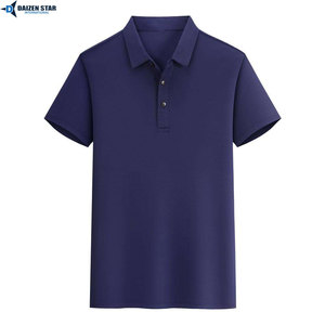 เสื้อโปโลผ้าฝ้ายสั่งทำพิเศษสำหรับผู้ชาย แขนสั้น สวมใส่สบายๆ เสื้อโปโลแบรนด์ส่วนตัว ผู้ผลิต OEM - Product Image 5