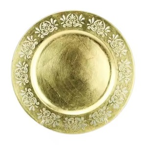 Assiette de Présentation en Laiton Artisanal Haut de Gamme – Base Élégante pour Assiettes de Dîner, Idéale pour Mariages de Luxe, Restaurants, Hôtels et Tables de Fête - Product Image 3