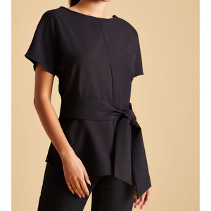 Nouvelle Tunique de Beauté avec Ceinture, Idéale pour Coiffeurs, Spas, Salons de Manucure, Thérapeutes, Massothérapeutes, Uniforme Professionnel avec Ensemble Pantalon, Logo Personnalisable - Product Image 6