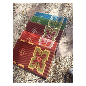 Manufacturer of Good Quality Waterproof and Double-Sided Outdoor Round Carpets 100% Polypropylene Plastic <b>Roll</b> <b>Mat</b> from Thailand - Product Image 1