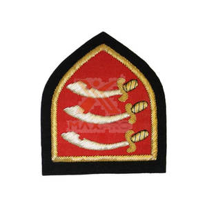 Insignias Bordadas a Mano de Estilo Único y Personalizadas, Color Sólido, Disponibles en Stock - Product Image 4