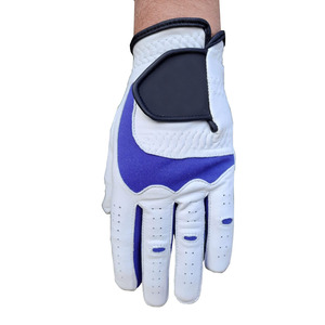 Gants de golf professionnels pour hommes, respirants, en cuir véritable, antidérapants, avec sangle de poignet réglable, accessoires de golf pour l'extérieur - Product Image 5