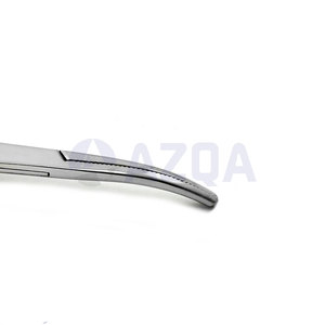 Pinzas de Pean Curvas con Bloqueo, Hemostato de Acero Inoxidable, Instrumento Quirúrgico Dental, Mordazas Dentadas, Bloqueo de Trinquete, Reutilizables, Aprobadas por la CE - Product Image 5