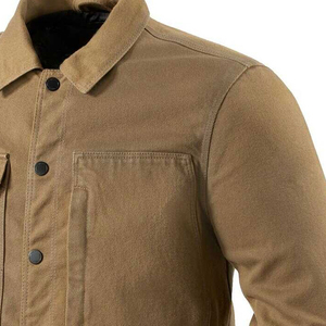 Chaqueta Vaquera para Mujer, Chaqueta Vaquera Informal de Algodón Suave y Cómoda, Bolsillo Acolchado, Logotipo Personalizado, Fabricante OEM, Chaqueta Vaquera para Hombre - Product Image 4