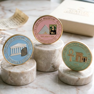 Custom Pastel Color Palette Enamel <b>Coins</b>, Marktex - Product Image 2