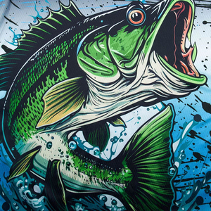 Camiseta Polo de Pesca Personalizable con Protección UV UPF50, 100% Poliéster, Transpirable, Cómoda, de Secado Rápido, con Mangas Estampadas - Product Image 6