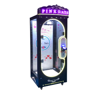 Doll Catcher Pink Date Coin Operated Prize Redemption Arcade <b>Machine</b> Commercial <b>Amusement</b> Equipment for Family Entertainment - Product Image 2