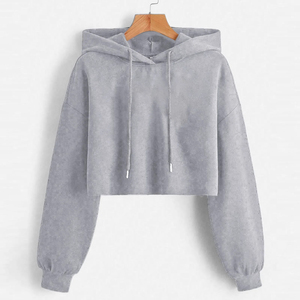 Sudadera con Capucha para Mujer, Estilo Nuevo 2026, con Bolsillos con Cremallera, Sudadera Corta para Mujer - Product Image 3