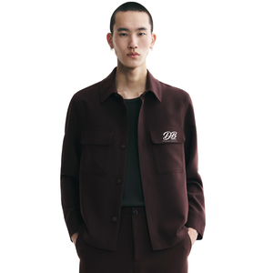Chemise décontractée pour homme, boutonnée, coupe ample, légère, à manches longues, style utilitaire, pour tous les jours - Product Image 1