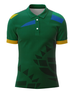 Polo sublimé pour homme, coupe ajustée, en coton respirant, personnalisable avec logo, style urbain – Meilleures ventes - Product Image 1