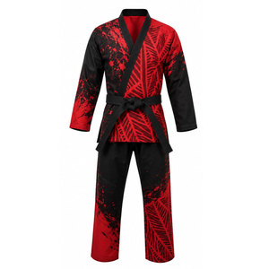 Wholesale Comfortable Lightweight Dobok Uniforms Customizable Karate Taekwondo Training Essentials with Large Mesh Design - Product Image 2