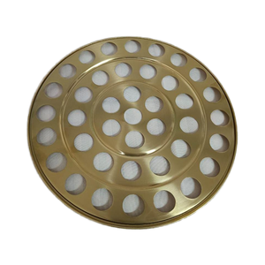 PREMIUM GOLD PVD COATED STAINLESS STEEL HOLY <b>COMMUNION</b> TRAY 44 <b>CUPS</b> WITH LID FOOD SAFE DISHWASHER DURABLE - Product Image 2