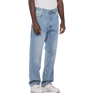 Men Straight Denim <b>Jeans</b> Streetwear 3D Print Breathable Washable Washed <b>Soft</b> Cotton Casual Wear Wholesale OEM ODM - Product Image 1