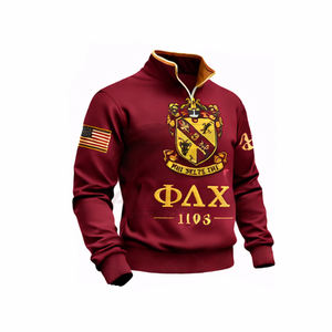 Suéteres Personalizados Premium con Bordado de Letras Griegas, Sudadera para Fraternidades, Suéter con Letras Griegas para Hombres y Mujeres - Product Image 2