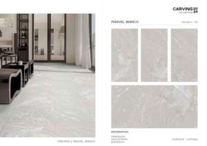 Baldosa de Porcelana Tallada de Primera Calidad, Formato Grande 600x1200, Superficie Texturizada, para Paredes y Pisos, Diseño Interior y Exterior Moderno - Product Image 4