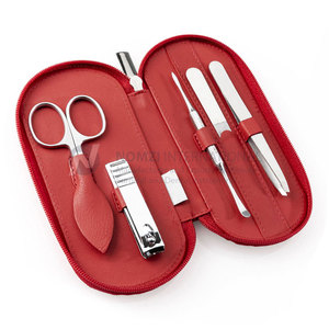 Factory Direct Stainless Steel 6-in-1 Manicure Set 6 Pcs Professional <b>Pedicure</b> <b>Tools</b> Nail Clipper Set with Color Box - Product Image 2