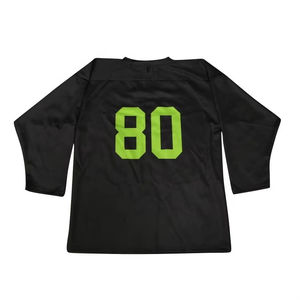 Maillot de hockey sur glace personnalisé pour homme, 100 % polyester, écologique, respirant, imprimé, manches longues, vente en gros, OEM, nouvelle collection, meilleur prix - Product Image 3