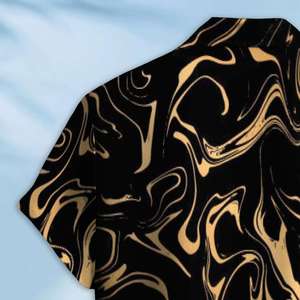 T-shirt personnalisé en coton ou polyester pour homme, imprimé à l'encre, de luxe, pour entreprise, uni, bas prix - Product Image 3