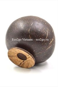 Wholesale Handmade <b>Coconut</b> Shell <b>Cup</b> Natural Eco Friendly Reusable Tableware for Desserts Drinks Ice Cream and Smoothies - Product Image 5