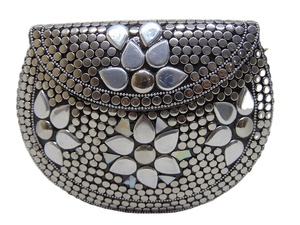 2022 New Party Fashion Women Gold Clutch Clutch Purses Bride and Bridesmaid Handbag Elegant Wristlet Evening Bag for Women - Product Image 2