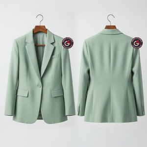Vente en gros de nouvelle mode, blazer pour femmes avec impression personnalisée, vêtements d'affaires, blazer pour femmes, blazer personnalisé par sublimation - Product Image 5