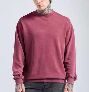 Sweat-shirts pour hommes de qualité supérieure, 100% coton, 380 GSM, molleton lourd, imprimé, respectueux de l'environnement, coupe classique, multicolores - Product Image 1