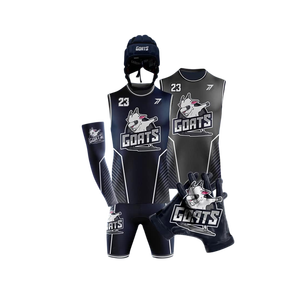 Ensemble de maillots de football américain 7 contre 7 pour hommes, uniformes ajustés et respirants, impression par sublimation, logo personnalisé, numéro et nom, fournisseur - Product Image 2
