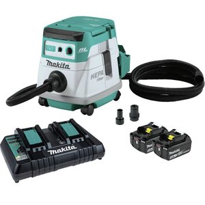 เครื่องดูดฝุ่นอุตสาหกรรมแบบแห้ง 36V 2.1 แกลลอน แบบไร้สาย/มีสาย พร้อมตัวกรอง - Product Image 1