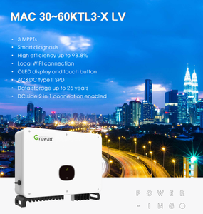 Growatt MAC 60KTL3 X LV Solar Inverter Commercial Power Inverter Bulk Ready to Ship - Product Image 5