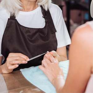 Cortauñas y Lima de Uñas Eléctrica de Doble Punta de Acero Inoxidable de 1.5mm, 13cm, Duradera y Profesional para Uso Hospitalario - Product Image 6