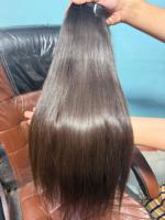 Precio de Fábrica al por Mayor, Sin Impuestos, Extensiones de Cabello Virgen Vietnamita Grado No Remy, Liso Extremo, Tejido Doble a Máquina, Todos los Colores