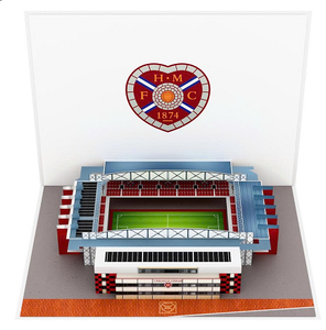 <span class=keywords><strong>Carte</strong></span> de vœux 3D pop-up stade de <span class=keywords><strong>football</strong></span> avec emblème du club en forme de cœur, impression numérique, finition mate, <span class=keywords><strong>carte</strong></span> cadeau - Product Image 1