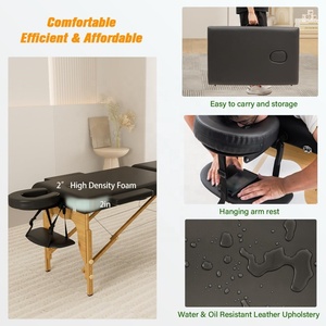 Équipement de Pilates de haute qualité, lit de massage en bois réglable, reformer de Pilates pour la thérapie esthétique et la réadaptation sportive - Product Image 4