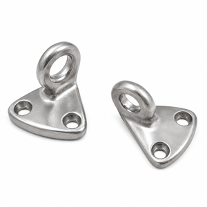 Stainless Steel Marine Closed Eye <b>Bracket</b> 35mm for Boat Yacht Fender Hook ReplacementStainless Steel Marine Closed Eye <b>Bracket</b> 3 - Product Image 1