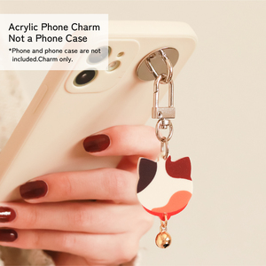 OEM ODM Personnalisé, Cadeau pour les Amoureux des Chats, Clochette pour Chat, Charme de Téléphone Portable en Acrylique Mignon, Vente en Gros pour Filles - Product Image 4