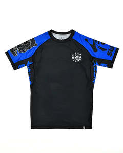 Camiseta de Compresión Sublimada Personalizada para MMA, BJJ, Jiu Jitsu, Grappling, Entrenamiento y Rendimiento - Product Image 3