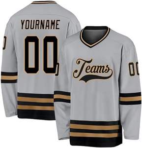 ชุดยูนิฟอร์มฮอกกี้น้ำแข็งแบบกำหนดเองได้อย่างเต็มที่ เสื้อผ้าสำหรับเล่นกีฬากลางแจ้ง ชุดยูนิฟอร์มฮอกกี้น้ำแข็งแบบเรียบง่ายสำหรับฝึกซ้อม ปรับแต่งได้ - Product Image 3