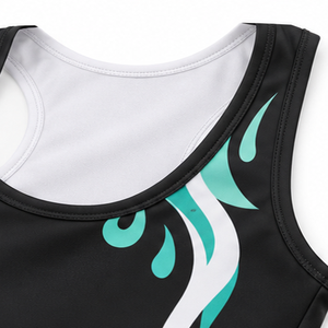 <b>Women</b> netball apparel bespoke playing dress quick dry fabric tournament squad training wholesale producer supplier custom logo - Product Image 4