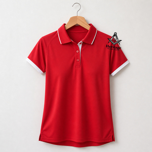 เครื่องราชอิสริยาภรณ์เมสันเดลต้า |   เสื้อโปโลปักลาย Sigma Embroidery Sorority สำหรับผู้หญิง สไตล์กรีก พร้อมโลโก้สั่งทำพิเศษ เนื้อผ้าระบายอากาศได้ดี - Product Image 1