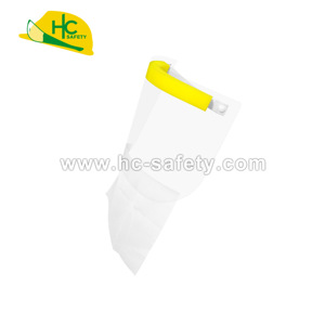 Durable F08A Transparent Face <b>Shield</b> Extended Coverage Comfortable <b>Protective</b> Headgear for Work and Travel - Product Image 2