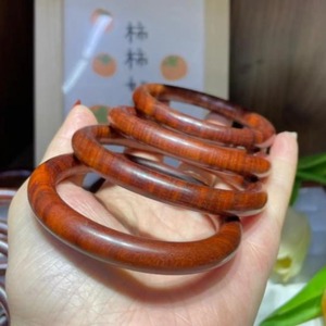 Juego de brazaletes de madera indios hechos a mano para mujer, joyería étnica tradicional, accesorios de moda para ocasiones festivas - Product Image 1