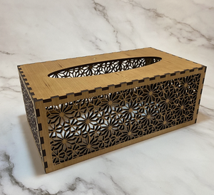 Boîte à mouchoirs en bois très demandée, design vintage avec fermoir en laiton, pour usage domestique et hôtelier - Product Image 6
