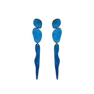 Pendientes de Resina Ligeros Hechos a Mano con Acabado Liso, Diseño Moderno, Calidad Duradera, Joyería de Moda, Accesorios de Cristal RR - Product Image 6